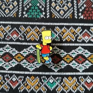 📍2/20$ Bart Simpson Enamel Pin NWOT